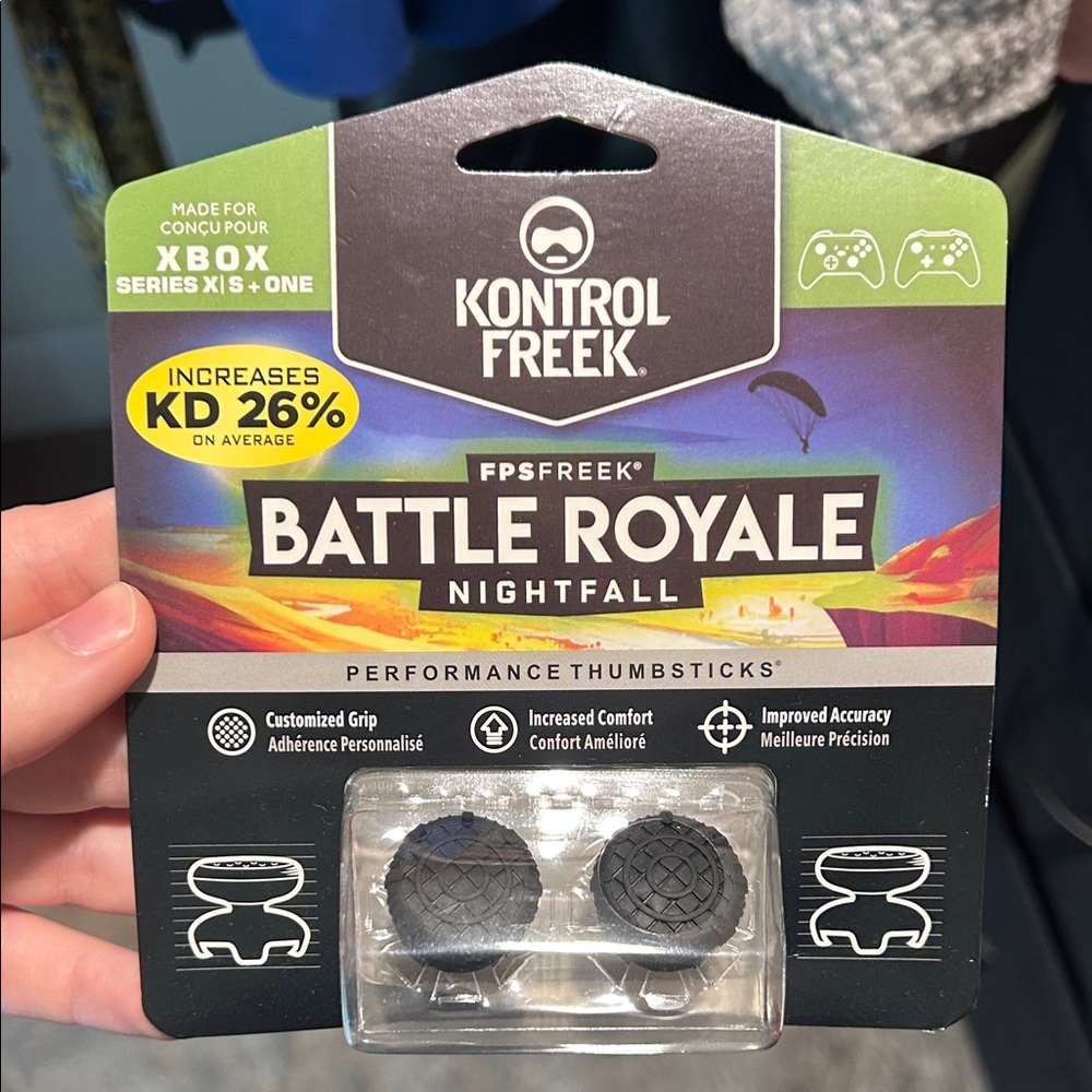 KontrolFreek Battle Royale Nightfall Thumbsticks for Xbox - Black